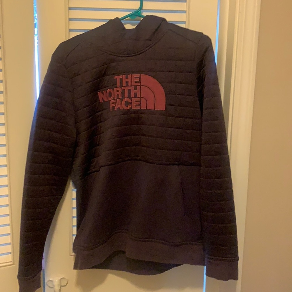 Pretty purple North Face hooded sweatshirt